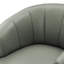 Fauteuil demi-tonneau pivotant en cuir Modern Geniue-1341155218