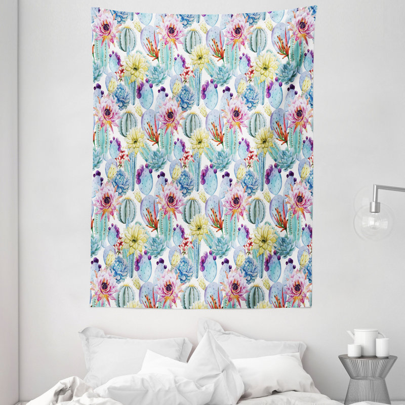 Tapisserie en polyester naturel, H 80 po x l 60 po