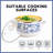 STP-Goods Blue Toile De Jouy 2.2 Quarts Stock Pot, Soup Pot