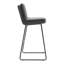 Aidie Upholstered Counter Stool with Metal Frame-1398974111