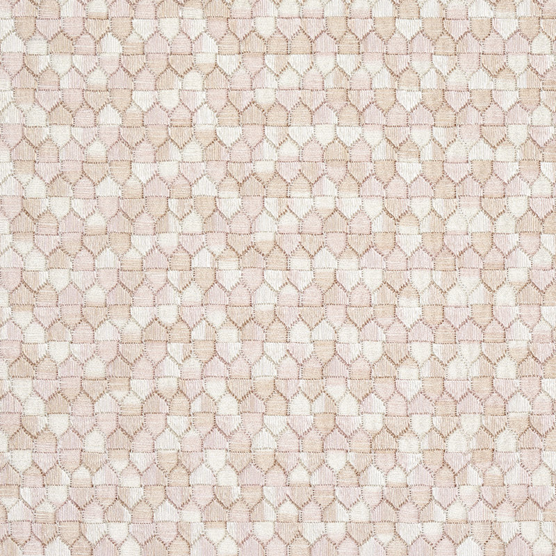 Tissu de broderie Ivins, Rougir