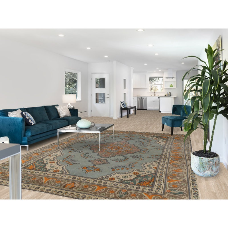 Tapis traditionnel en laine 8 x 11