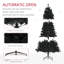 Arbre de Noël artificiel de 6 pi de hauteur
