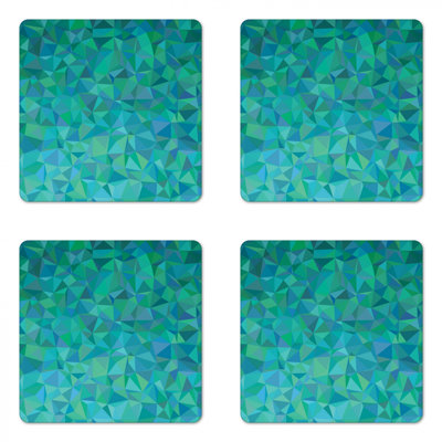 Square 4 Piece Coaster Set