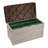 Suncast 23.5'' W 73 Gallons Plastic Deck Box in Brown