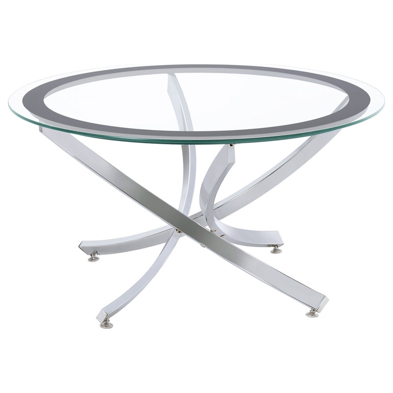 Table basse Connors, Chrome chrome