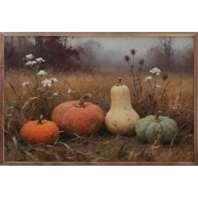 Assorted Gourds With Two Orange, H 10 po x l 16 po