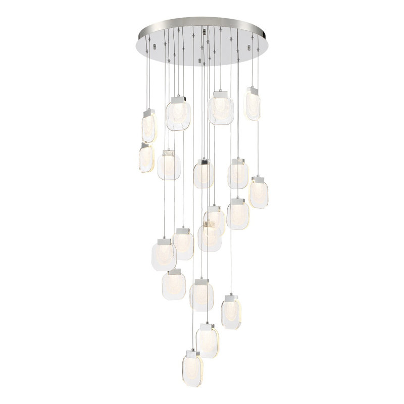 Paget Integrated LED Multi Drop Chandelier