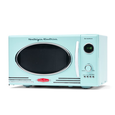 Nostalgie rétro 0,9 pi³ Pi. Four à micro-ondes, 800 watts
