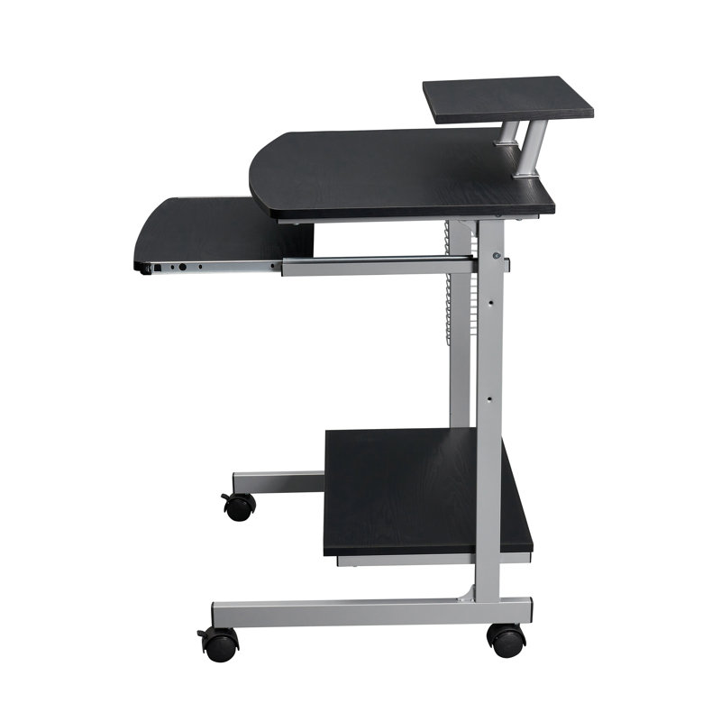 Compact Computer Cart With Storage