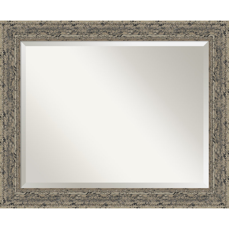 Miroir mural Attic, Argent argent, 27,5 po x 33,5 po