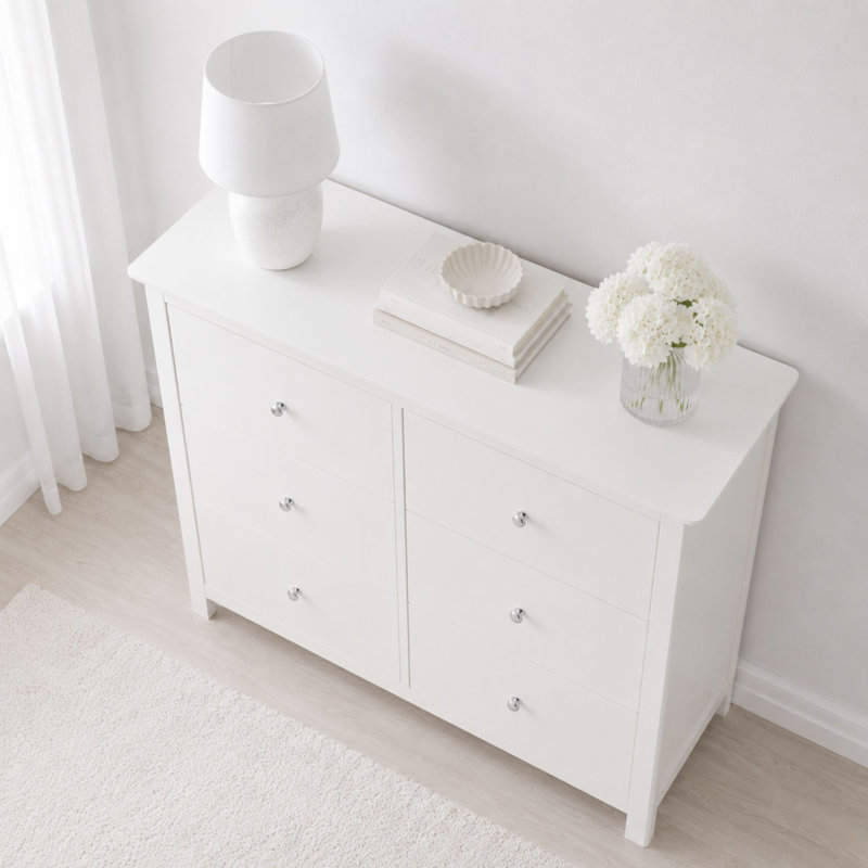 6 - Drawer Rectangle Accent Chest