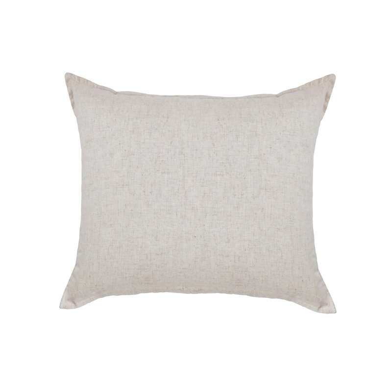 Georgie Bamboo Linen Sham, Natural, Euro