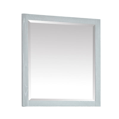 Anjelita Wood Rectangle Wall Mirror