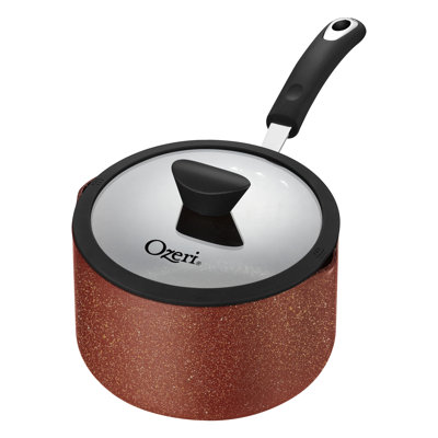 Casserole antiadhésive de 5,3 pte avec couvercle Ozeri Stone Earth All-In-One APEO & PFOA