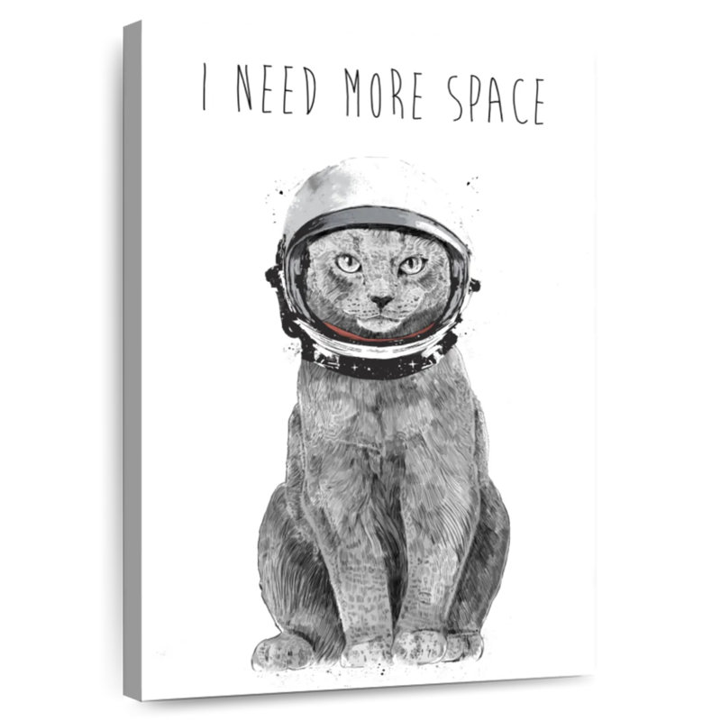 Ketti I Need More Space, 24" H x 16" W