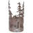 Rustic Lodge Flush Mounted Sconce