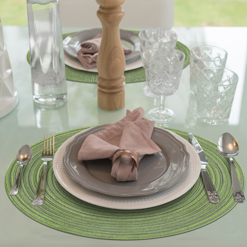 Polyester Placemat, Green