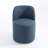 Upholstered Modern Navy Polyester Blend Side Dining Chair (Set of 2)-42533476