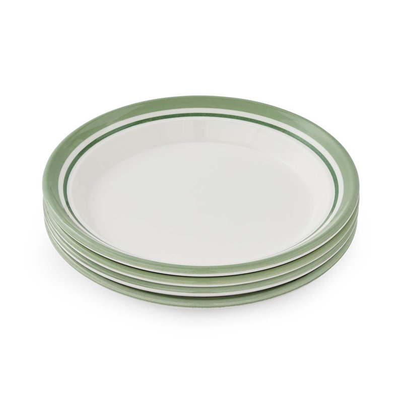 Portmeirion, Potters Stripe - Side Plates, Green