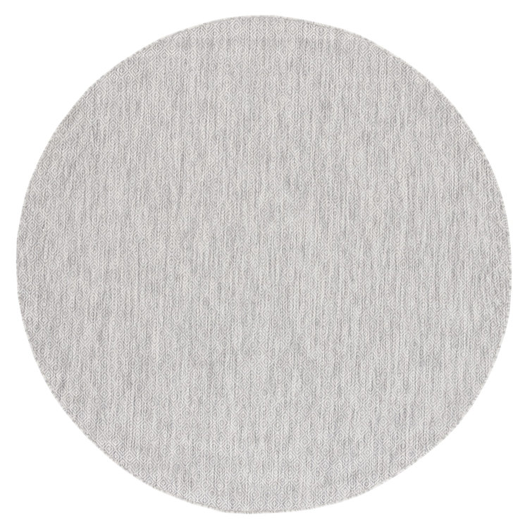 Geometric Gray Indoor/Outdoor Area Rug