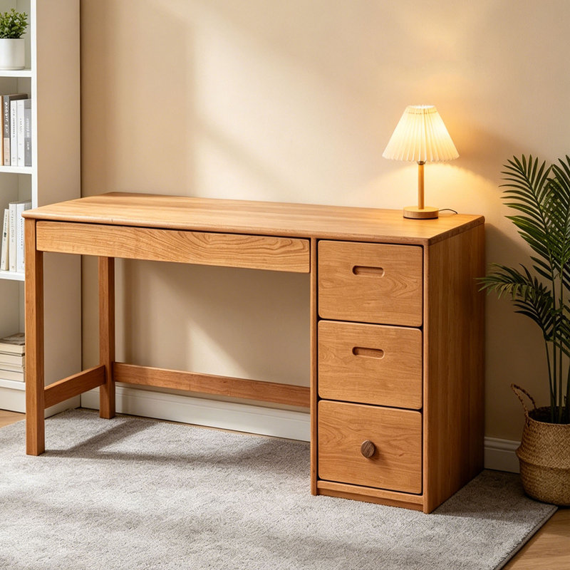 Bureau pratique de style italien pour l'intérieur, 29.53" H x 39.37" W x 23.62" D