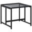 Ralpha Garden Stools Black Poly Rattan