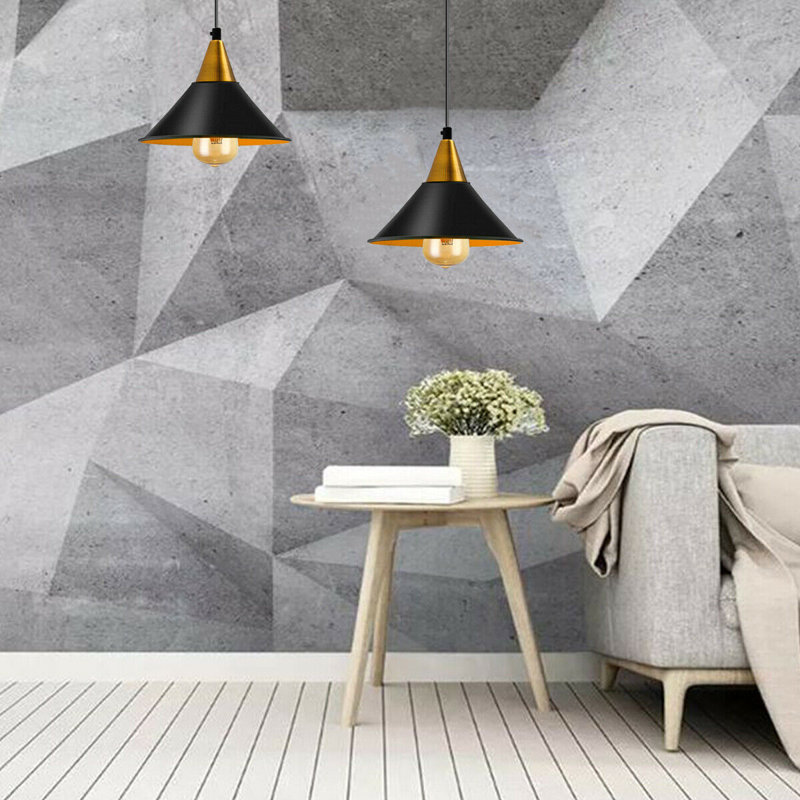 Robbie 1 - Light Black Pendant