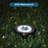 Paradise By NEX Satin Solar Powered Integrated LED Metal Pathway Light Kit-80782278-80782280