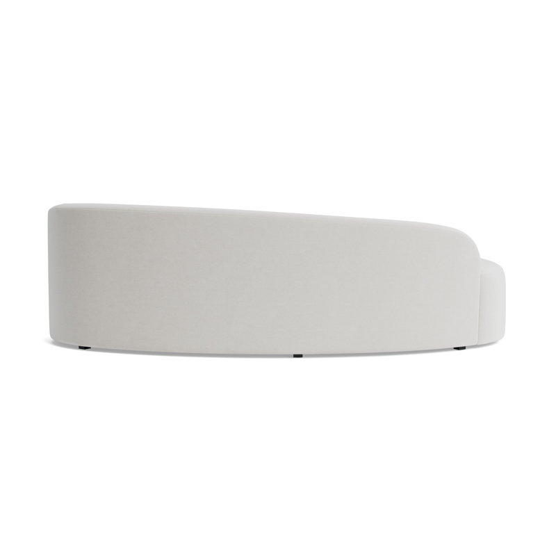 Sofia Right Arm Sofa, Performance Velvet - Silver