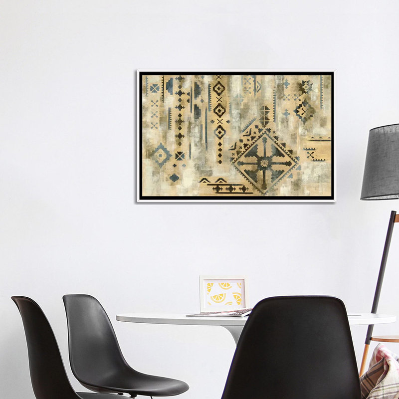 «Scandanavian Mood I» par Silvia Vassileva - reproduction, H 32 po x l 48 po x P 1,5 po, White Framed, Aucun mat