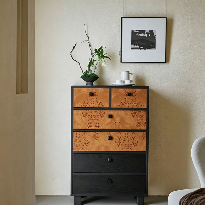 Commode d'appoint de style moyen moyen