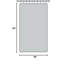 Paire de rideaux semi-transparents avec imprimé, paquet de 2