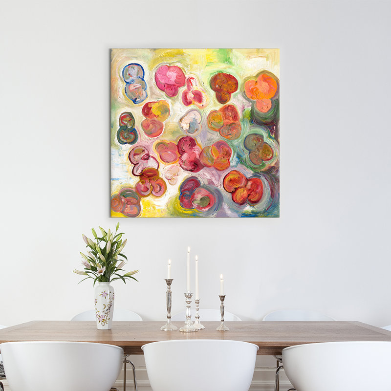 Particles Painting by Irina Gorbman, 36" H x 36" W