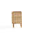 Versailles Industry Chic 2-Shelf Ash Wood Frame End Table in Natural-67946232