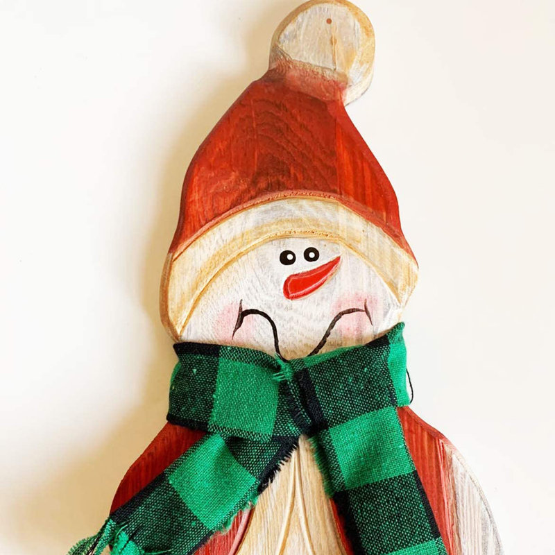 Figurine bonhomme de neige debout