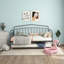 Lit de jour simple, noir-915136134