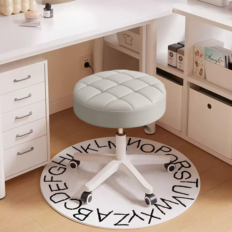 Tabouret à roulettes XUEGW, Gris