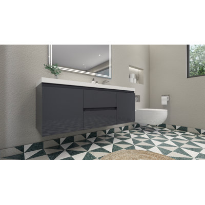 Ensemble de meuble-lavabo simple 60 po