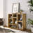 Open Wooden Open Shelf Bookcase, Freestanding Display Storage Cabinet With 7 Cube Storage Spaces