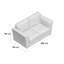Belvidere 2 Seater Loveseat-30328282