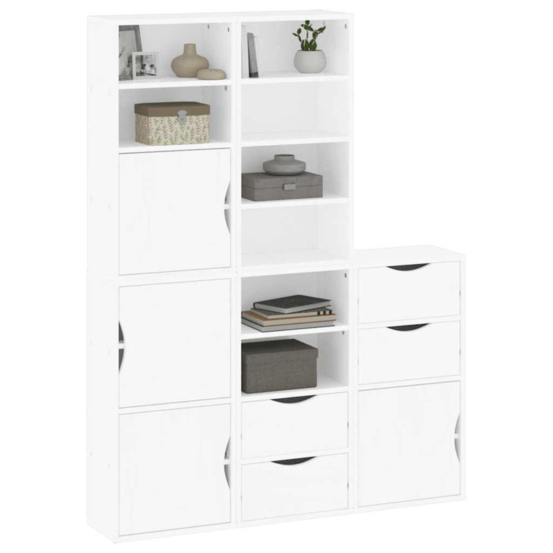79cm H x 40cm W Bookcase, White