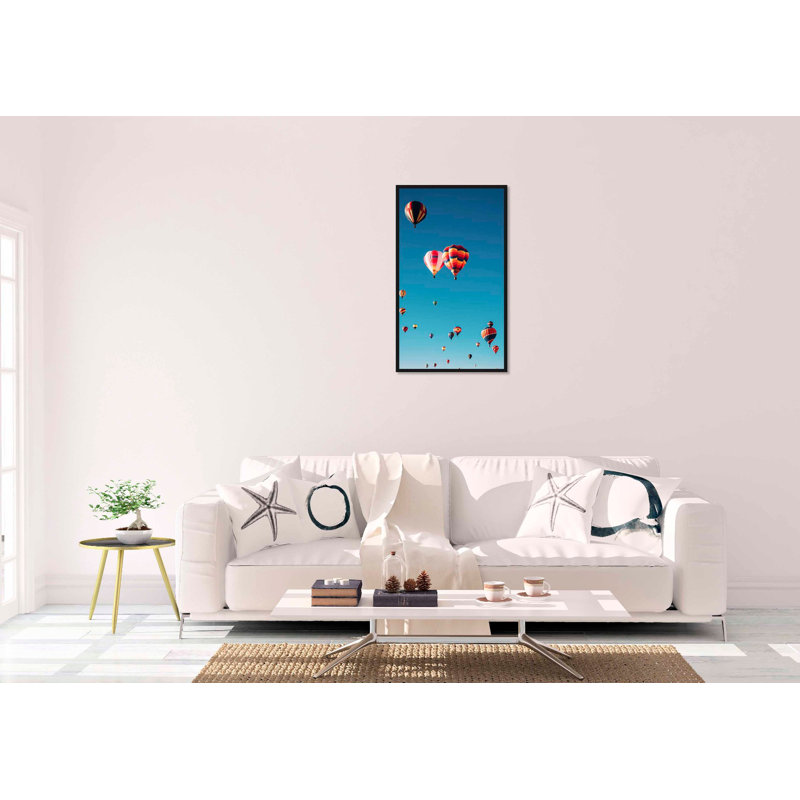 Summer Time 014 - Single Picture Frame Print on Plastic / Acrylic, 118cm H x 70cm W 