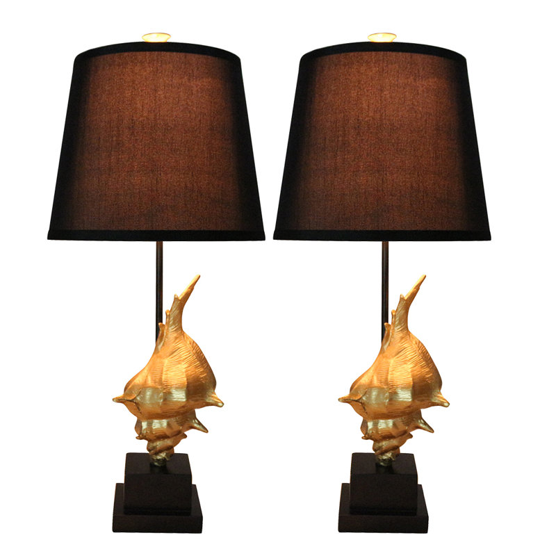 Ensemble de lampes de table 24,5 "Carpen, Or, Noir