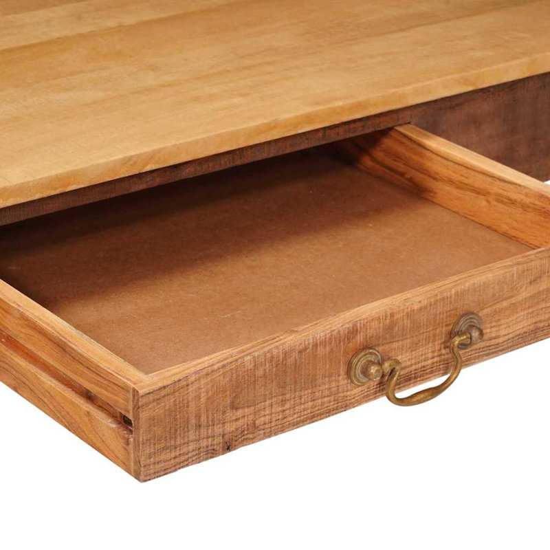 Solid Wood Coffee Table with Storage