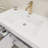 35.4" Wall-Mounted Single Bathroom Vanity Set-70381328