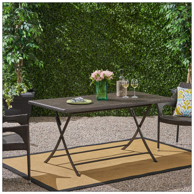 RIAD RECTANGLE FOLDABLE DINING TABLE