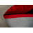 Jakelyn Shag Abstract Designed Red/Black Area Rug-468688289
