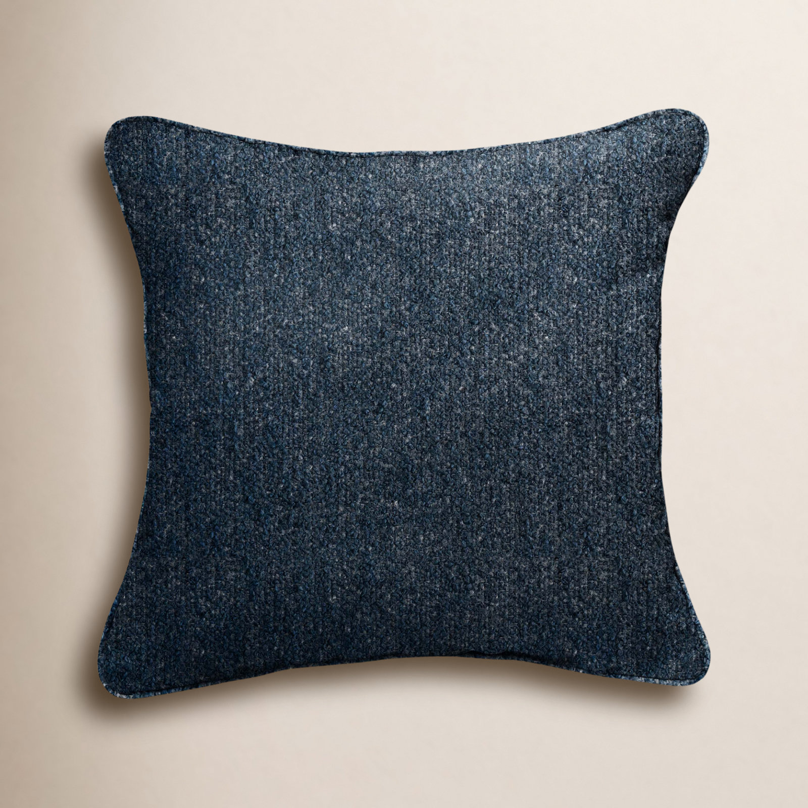 Alaina Sunbrella® Throw Pillow, Indigo, 18" x 18" 