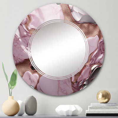 Hallvale - Miroir mural moderne rond